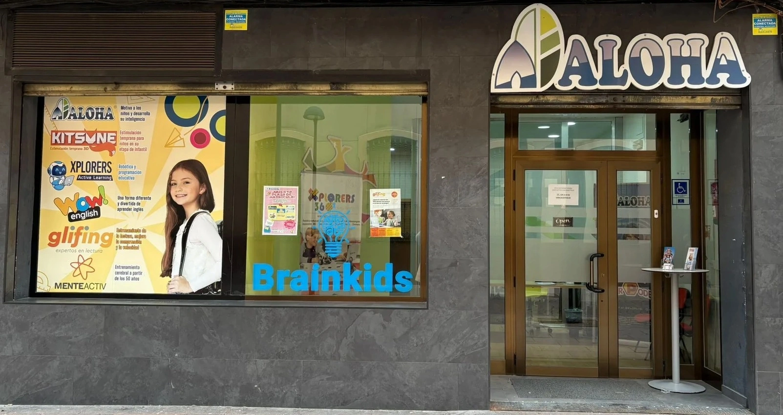 Fachada Academia Extraescolares en Ciudad Real Brainkids