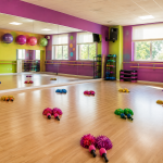 Sala de baile para las clases de zumba infantil en Ciudad Real